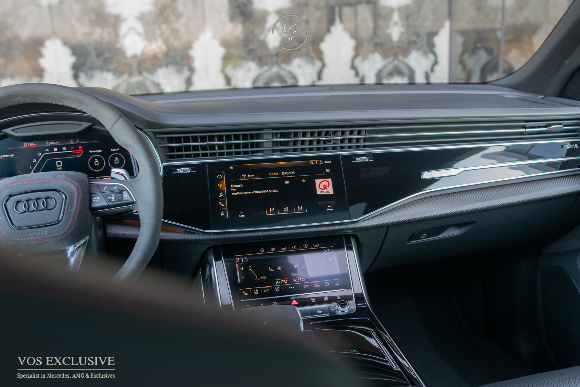 Audi RSQ8 4.0 TFSI Quattro 23'' Vossen | Ceramic | Carbon | Aeropakket | B&O 3D | RS Dynamic | 4-wielsturing | ACC | HUD | Keyless | Trekhaak | Softclose Foto 51