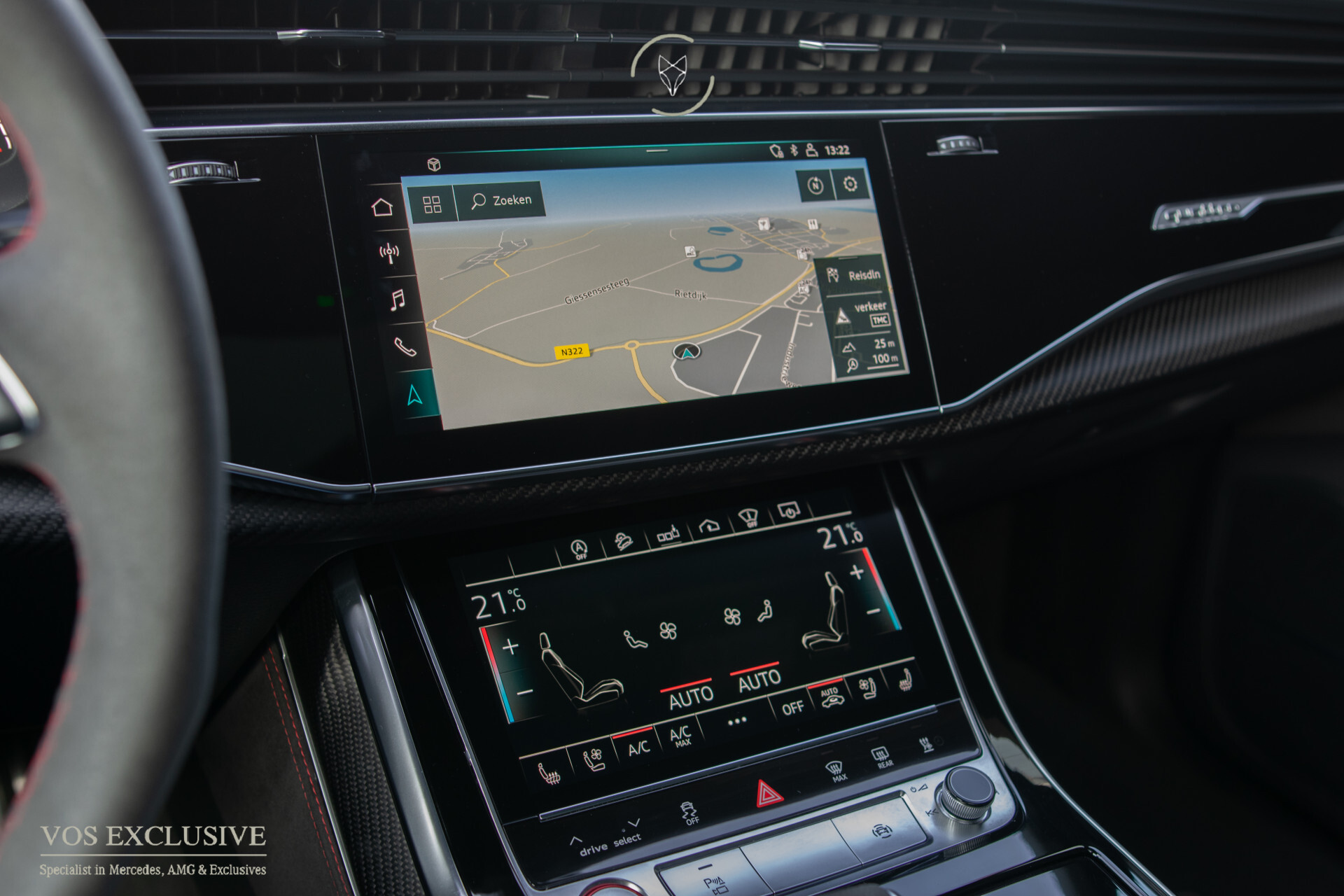 Audi RSQ8 4.0 TFSI Quattro 23'' Vossen | Ceramic | Carbon | Aeropakket | B&O 3D | RS Dynamic | 4-wielsturing | ACC | HUD | Keyless | Trekhaak | Softclose Foto 71