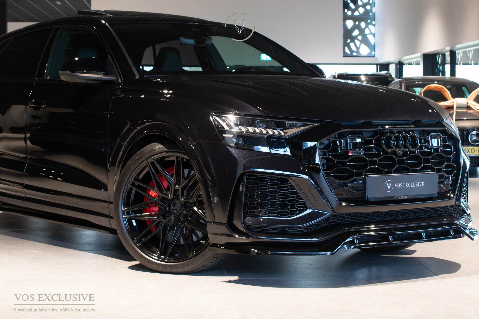 Audi RSQ8 4.0 TFSI Quattro 23'' Vossen | Ceramic | Carbon | Aeropakket | B&O 3D | RS Dynamic | 4-wielsturing | ACC | HUD | Keyless | Trekhaak | Softclose Foto 72