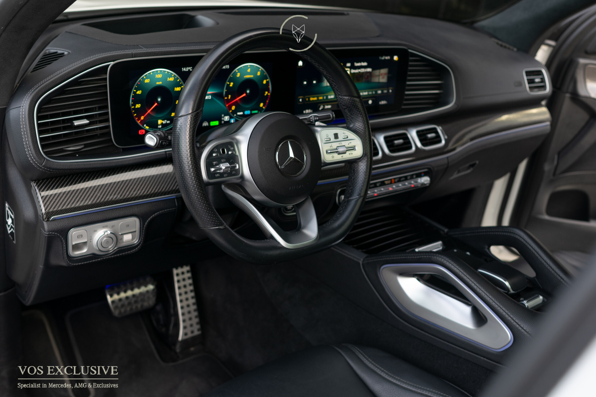 Mercedes-Benz GLE 450 4-M AMG Night | Luchtvering | Carbon | Nappa | ACC | HUD | Keyless | Standkachel | Softclose | Manufaktur | Burmester | Mem | Trekhaak Foto 19