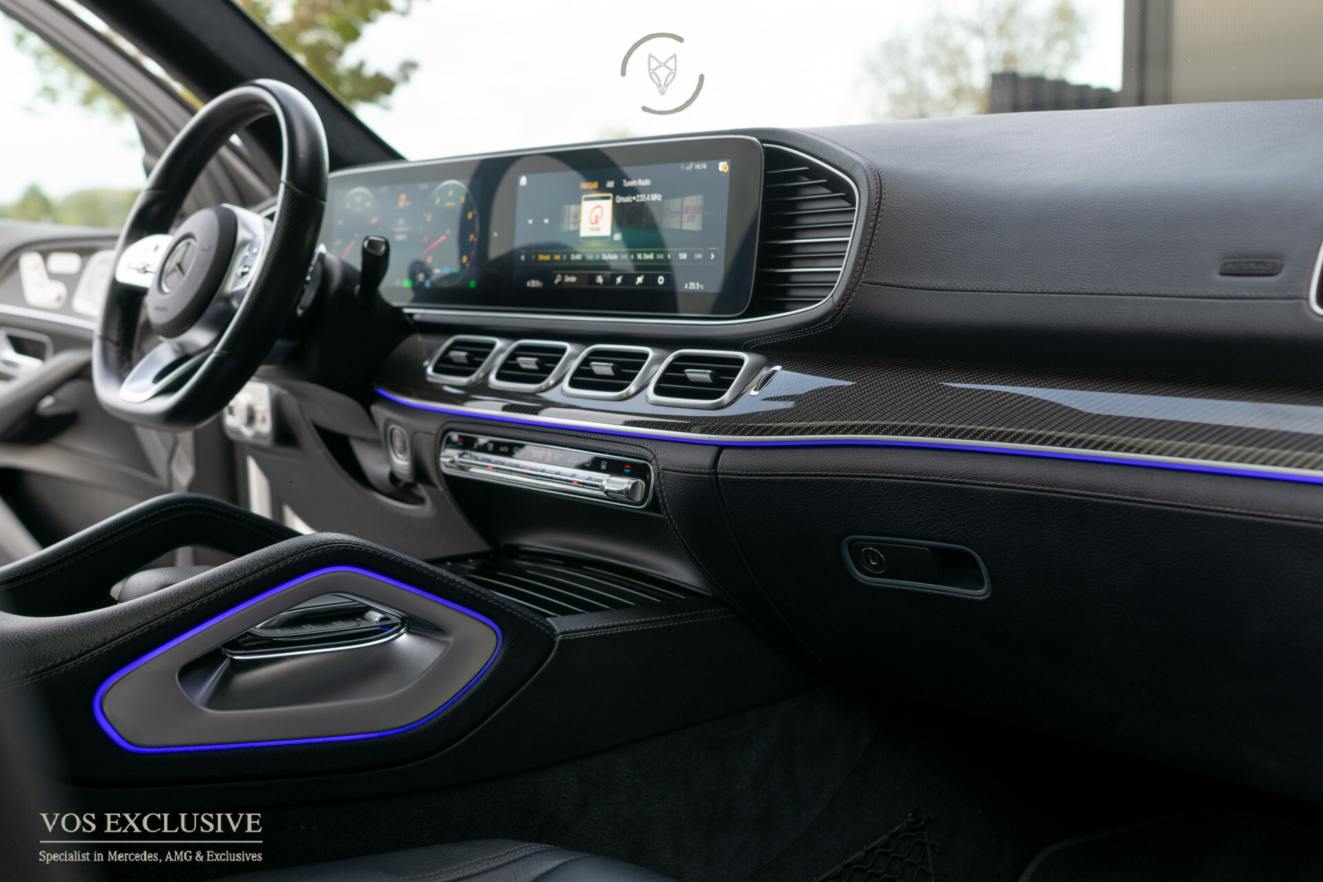 Mercedes-Benz GLE 450 4-M AMG Night | Luchtvering | Carbon | Nappa | ACC | HUD | Keyless | Standkachel | Softclose | Manufaktur | Burmester | Mem | Trekhaak Foto 26