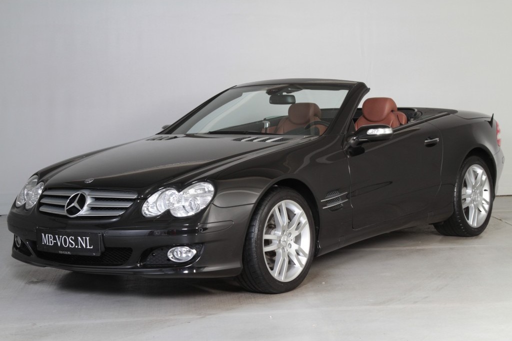 Mercedes-Benz SL-Klasse 350 Facelift/Bruin leder/Active Body Control Aut7 Foto 1