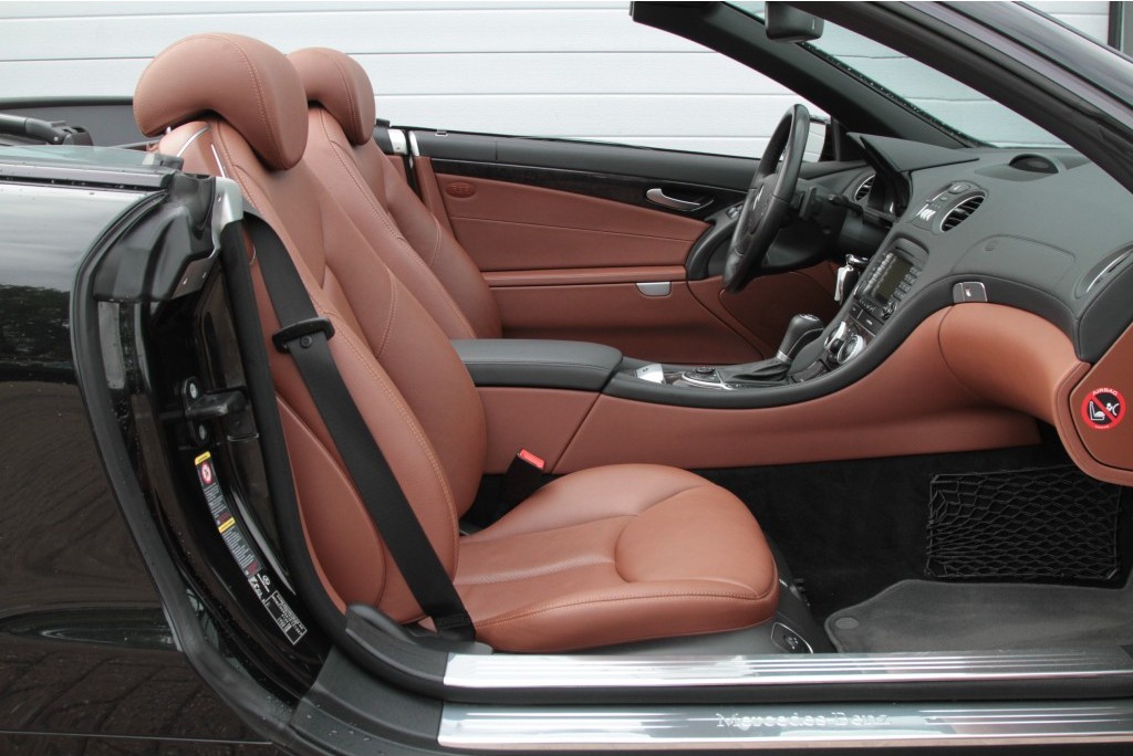 Mercedes-Benz SL-Klasse 350 Facelift/Bruin leder/Active Body Control Aut7 Foto 5